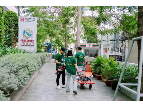 Công Trình cây Xanh Đại Học Hồng Bàng