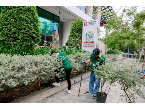 Công Trình cây Xanh Đại Học Hồng Bàng